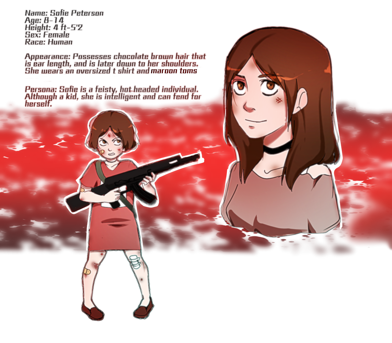 Sofie (Character Sheet) by ScarlettVerina on DeviantArt