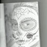 Mexican Skull Facial Painting