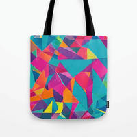 Abstract colorful background with geometric shapes