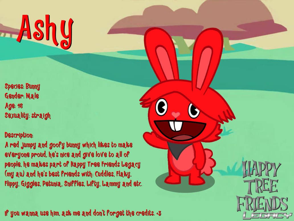 Meet Ashy!!! (with new HTF Legacy logo!) by HappTreeFriendLegacy on ...