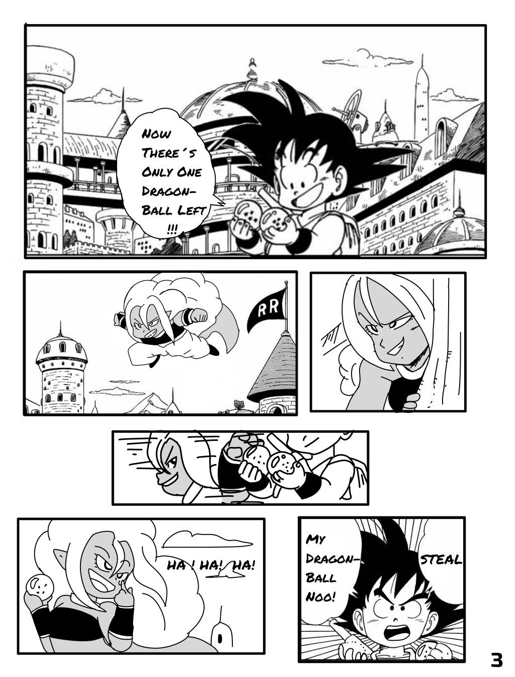 Dragon Ball Goku x Android 21 Manga 3 by Qsky on DeviantArt Dragon Ball Goku x Android 21 Manga 3 by Qsky on DeviantArt
