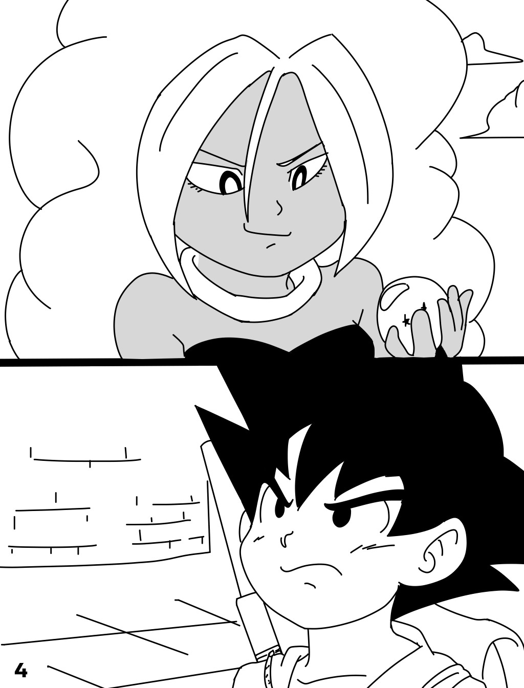 Dragon Ball Goku x Android 21 Manga 4 by Qsky on DeviantArt Dragon Ball Goku x Android 21 Manga 4 by Qsky on DeviantArt