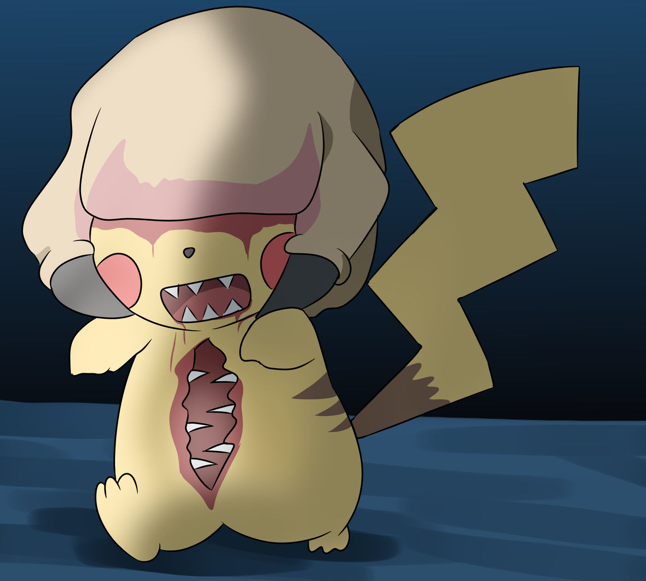 Funny/scary faces in pokemon by Kabutopsthebadd on DeviantArt
