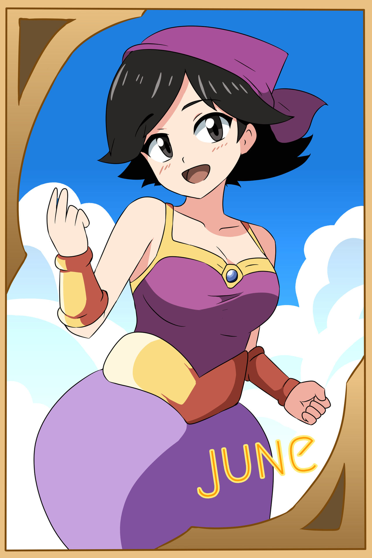 View June Gl Genie June by Qsky on DeviantArt