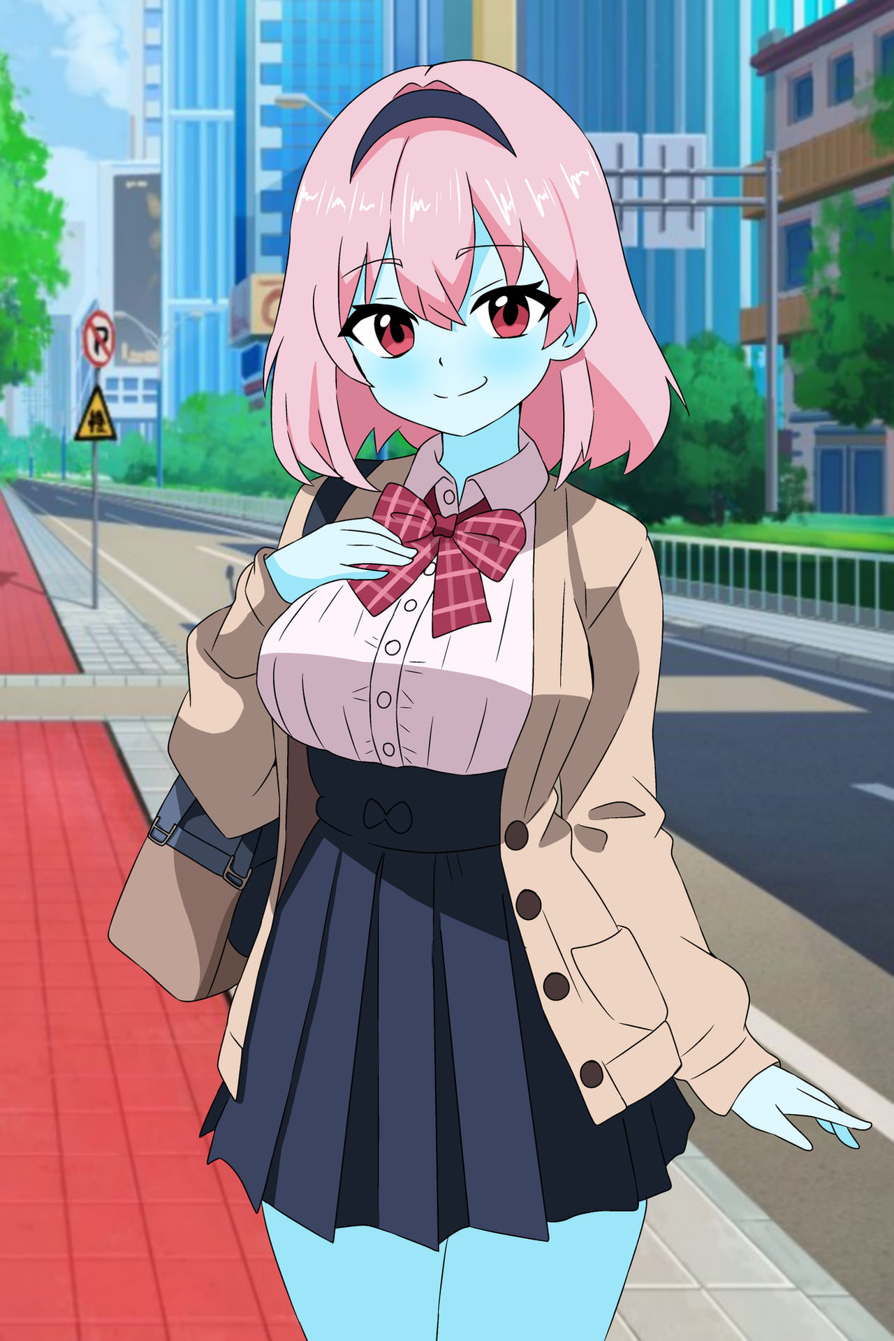 Calli Blue Raspberry Blue Calli Kawaiiope by Qsky on DeviantArt
