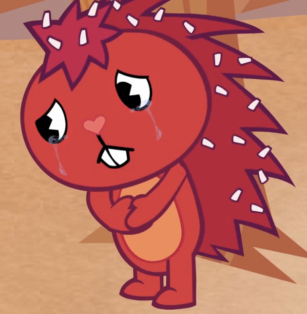 HTF Flaky Crying Alone by GigglesFlaky on DeviantArt