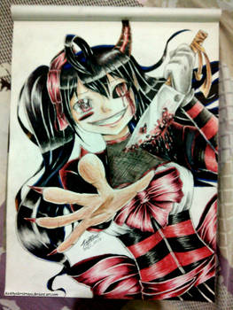 Anime Girl_Halloween traditional