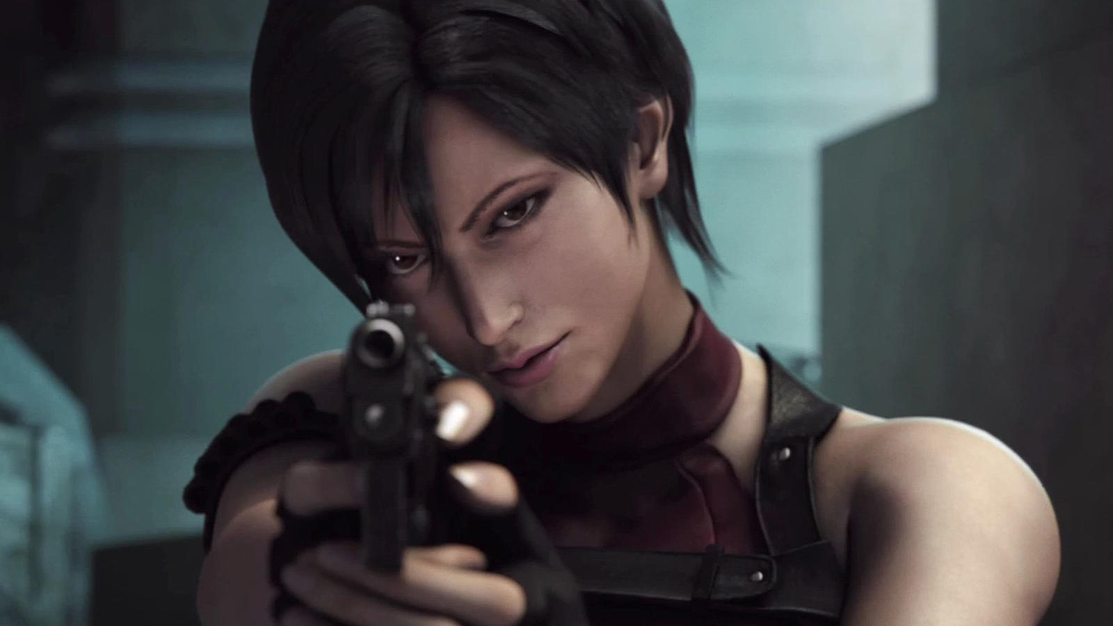 Ada, Ada Wong, women, video game characters, looking at viewer