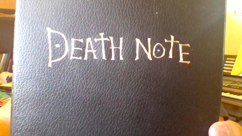 Dead Notes Book THE DEATH NOTE BOOK by akanarusuke on DeviantArt
