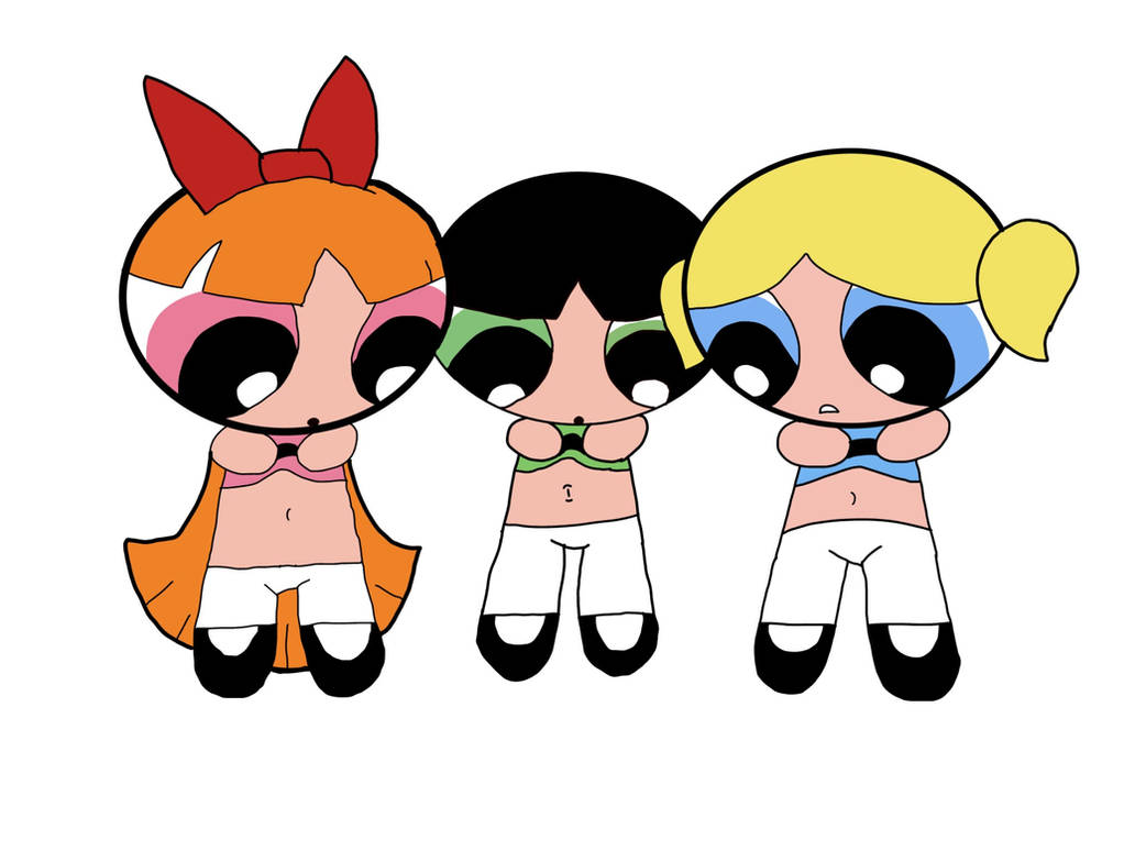 Powerpuff Girls Showing Their Bellybuttons Again By PrincessKaylaC On powerpuff-girls-showing-their-bellybuttons-again-by-princesskaylac-on