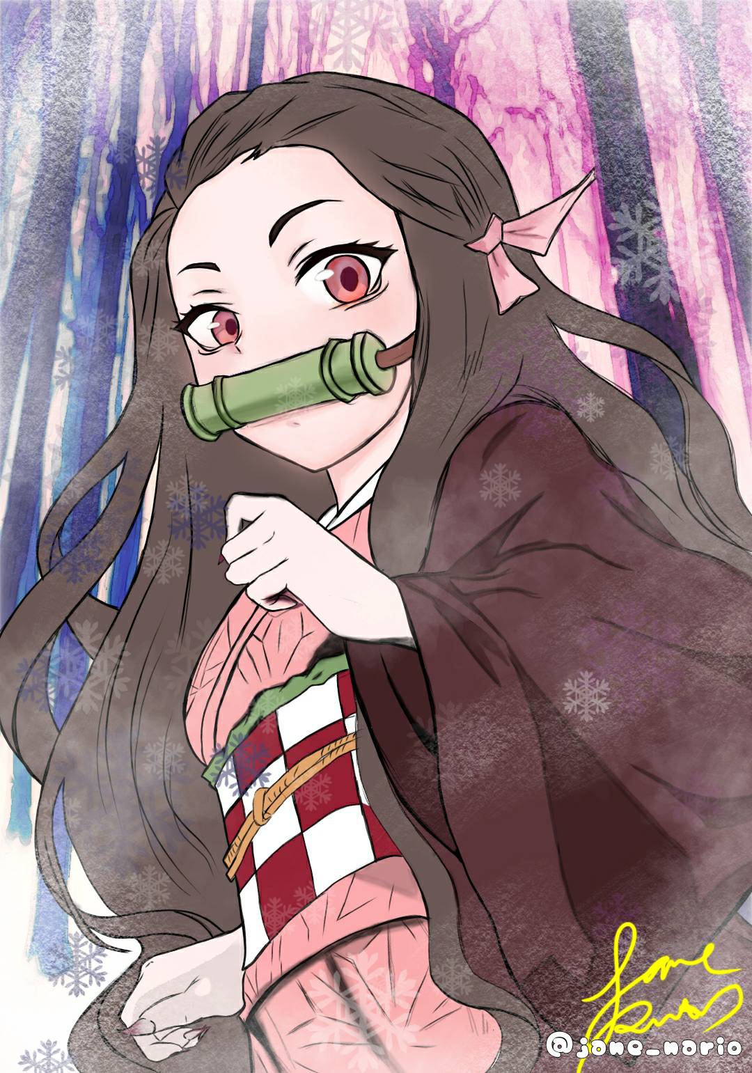 Nezuko Fan Art By JaneNarioRobles On DeviantArt nezuko-fan-art-by-janenariorobles-on-deviantart