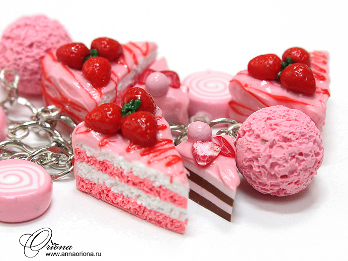 Strawberry bracelet