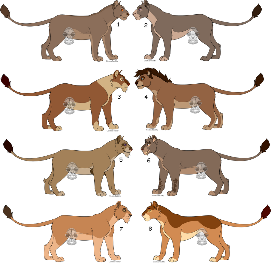 Lion Adopts 2 Open By Grimendling On Deviantart Lion Adopts 2 Open By Grimendling On Deviantart