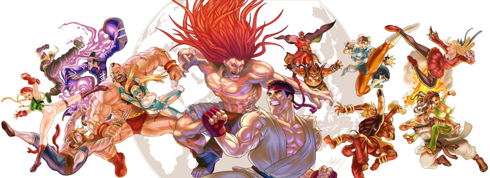 Street Fighter V by BenjaminAng