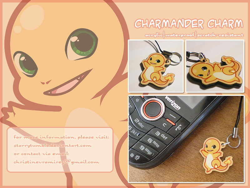 Pokemon: Charmander Charm