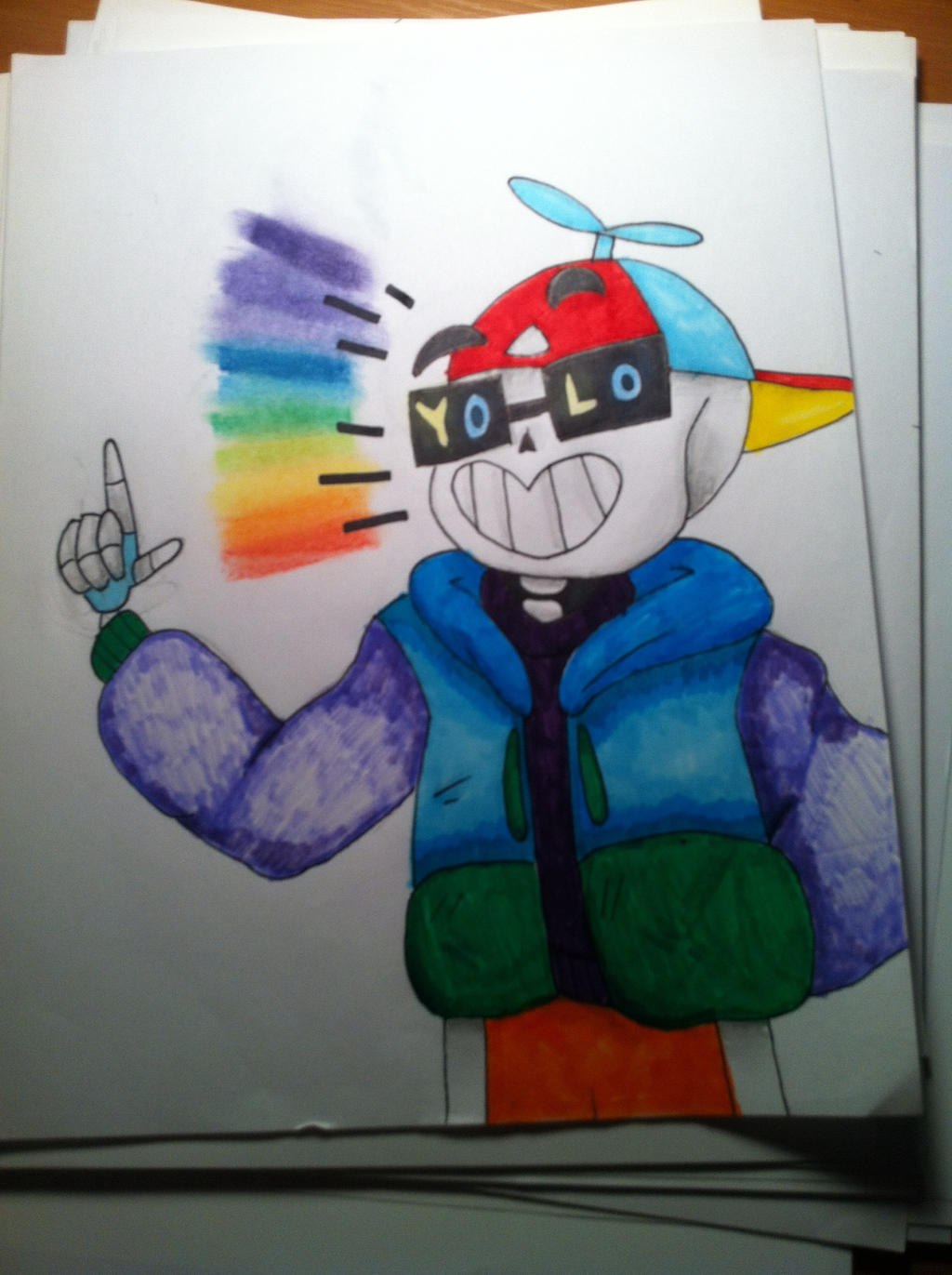 Refresh Sans FRESH! Sans by ToppsCricket on DeviantArt