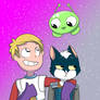 Final Space - Gary, Avocato and  Mooncake