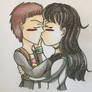 Max x Kagome Kissing