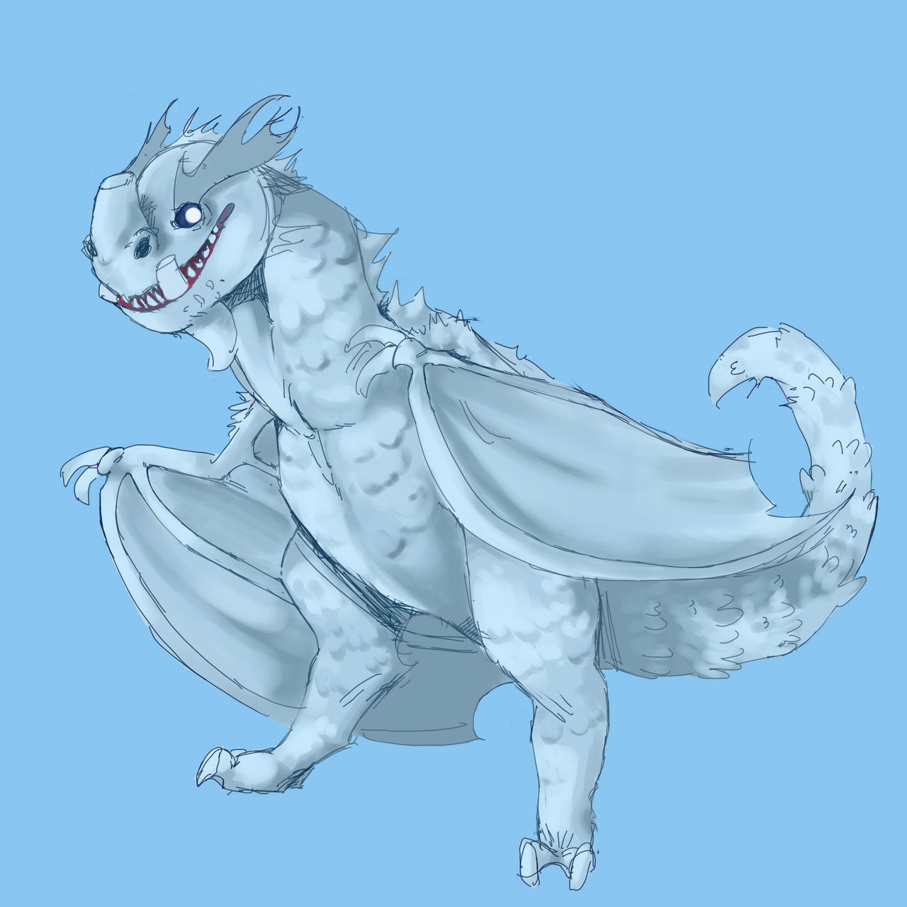 Snow wraith doodle :P by R3dk3y on DeviantArt