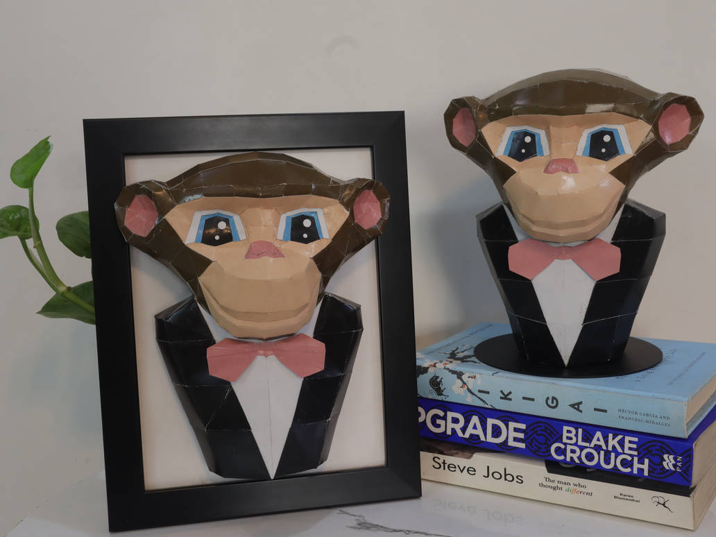 Chimp Craft Chimp Papercraft Bundle | Kami DIY Creations by kabirsehgal on DeviantArt