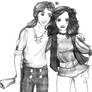 Guybrush with Elaine