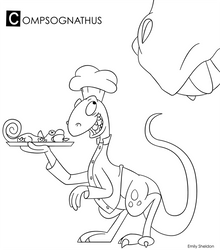 C is for Compsognathus