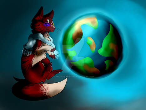 The Earth At One's Paws