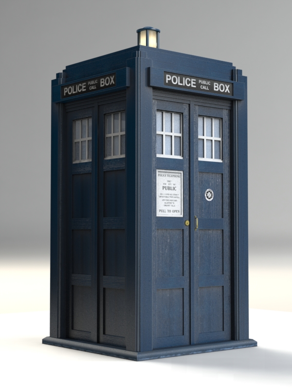 1st Doctor's TARDIS by markpilb on DeviantArt