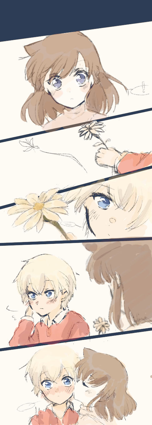 amuro and ran by kimi-art56 on DeviantArt