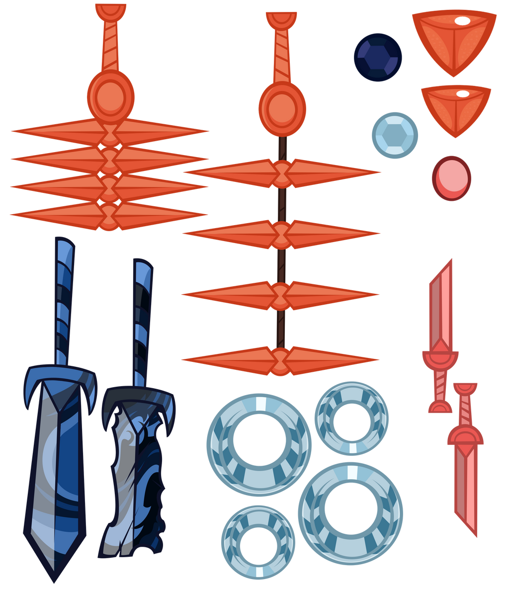 Steven U Gem Weapons By H 72 On DeviantArt