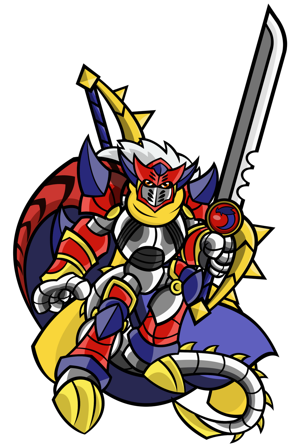 Digimon: Exaltdramon - Hero Mode (Gift Art)
