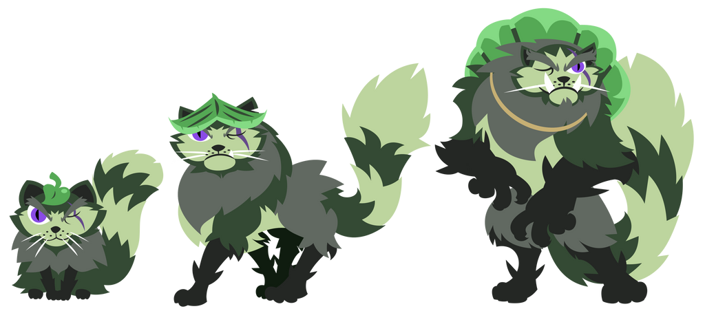 Pokemon Prowlroark Grass Dark by H 72 on DeviantArt