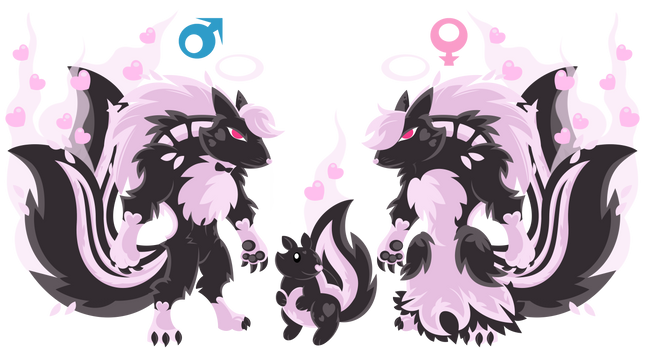 Pokemon: Purfunk, Dark/Fairy