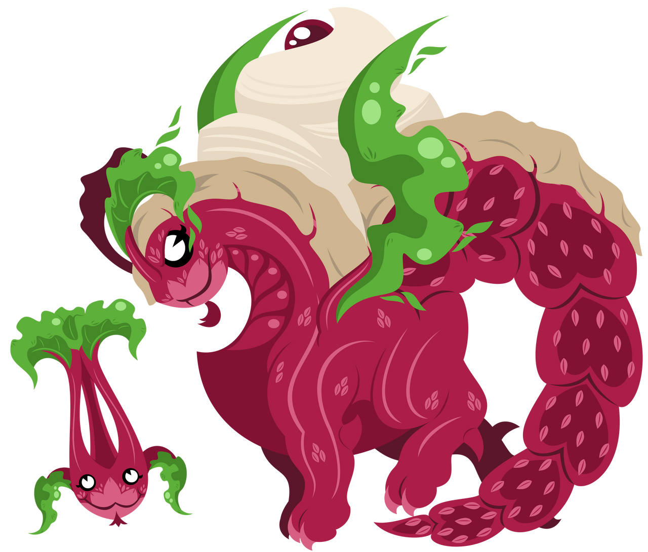 Pokemon Rssberry Pokemon: Rhuberry, Grass/Poison by H-72 on DeviantArt