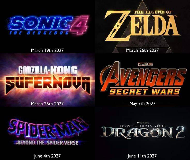 Upcoming Films Year 2027 by Gustavo2023 on DeviantArt