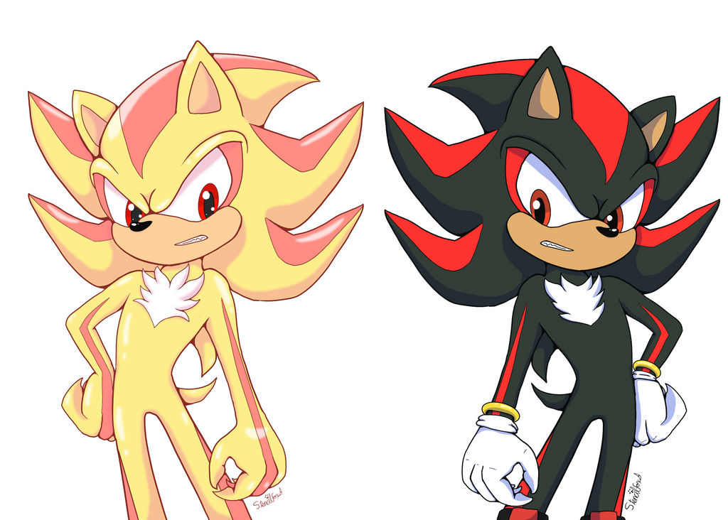 Shadow the hedgehog the ultimate life form by Stencilfox1 on DeviantArt