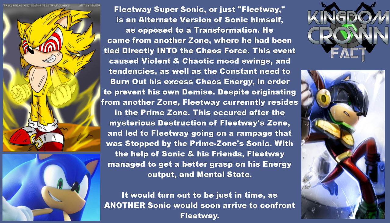 Fleetway Super Sonic Fanfiction Stories