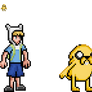 Custom Sprites - Finn + Jake (Adventure Time)