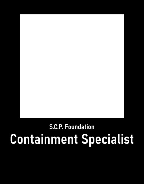 Box Example Scp SCP Containment Specialist - template by BluefireProduction on DeviantArt
