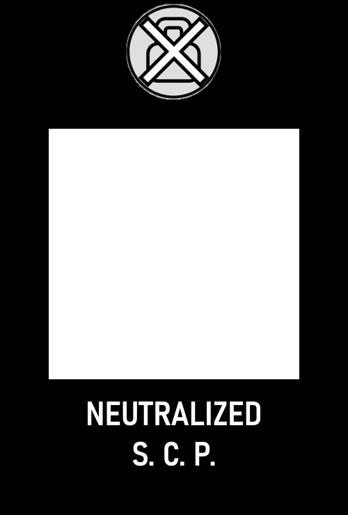Neutralized SCP - template by BluefireProduction on DeviantArt