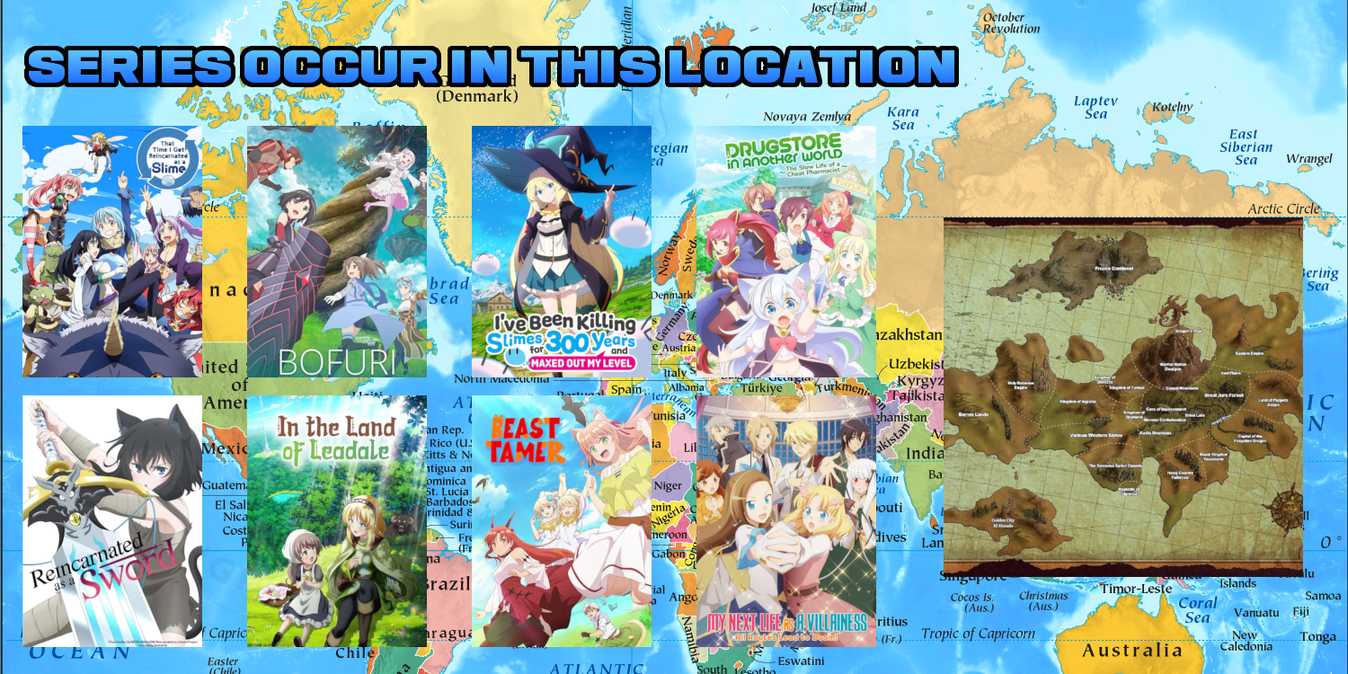 Series on the Magic Continent by BluefireProduction on DeviantArt