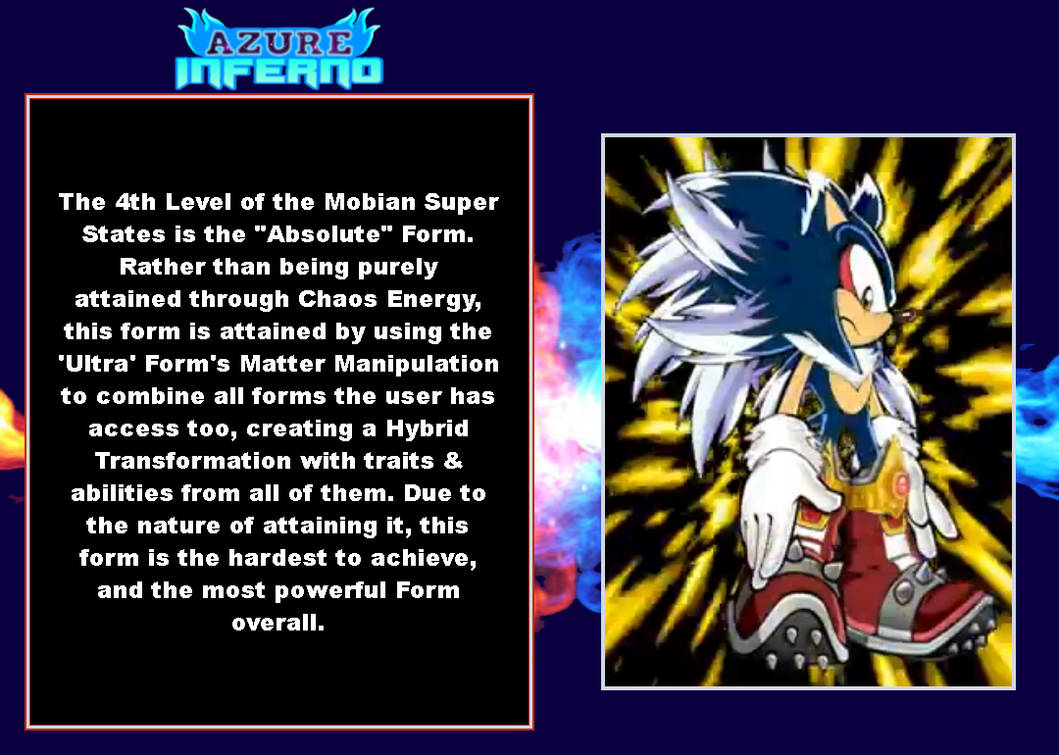 Azure Fact - Mobian Absolute Form by BluefireProduction on DeviantArt