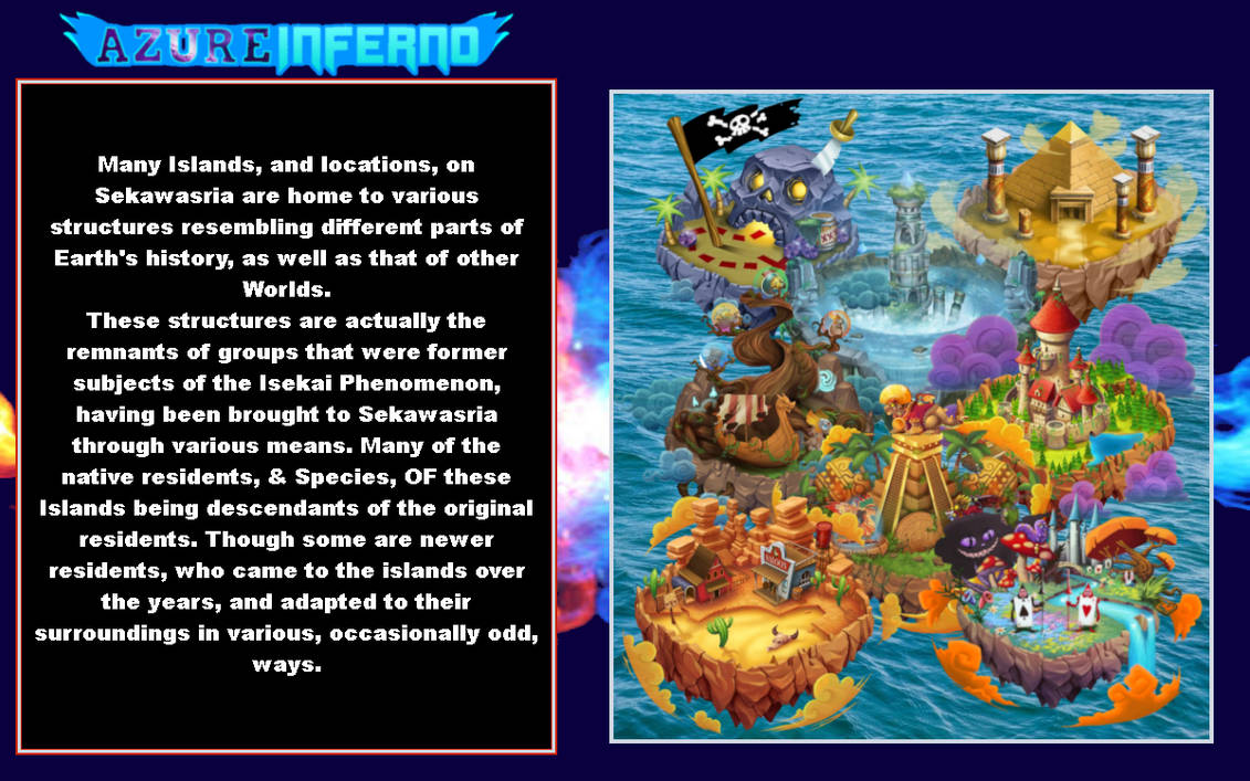 Azure Fact - Remnant Islands by BluefireProduction on DeviantArt