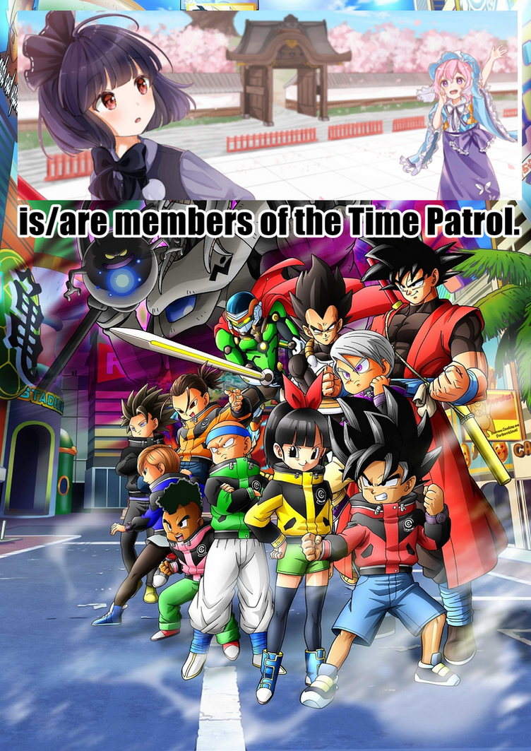 Youmu (MSM) and Yuyuko (TGM) are Time Patrollers by BluefireProduction ...