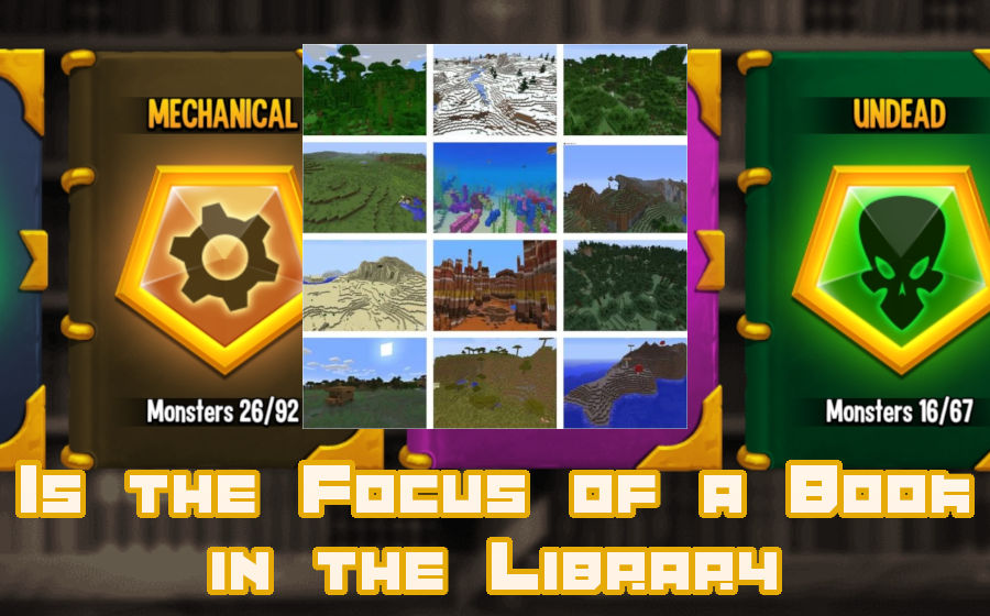 Library Biomes Library - Individual Biomes by BluefireProduction on DeviantArt