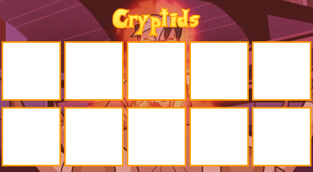 Cryptids - template by BluefireProduction on DeviantArt