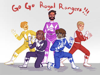 Go go royal rangers