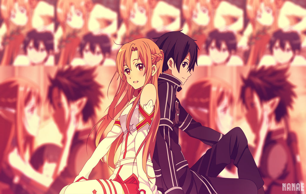 Fondo de pantalla de Kirito y Asuna~. by NanaeCoutthrat on DeviantArt Fondo de pantalla de Kirito y Asuna~. by NanaeCoutthrat on DeviantArt