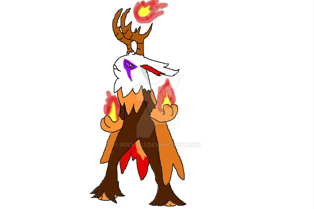 Torchalope fakemon #006