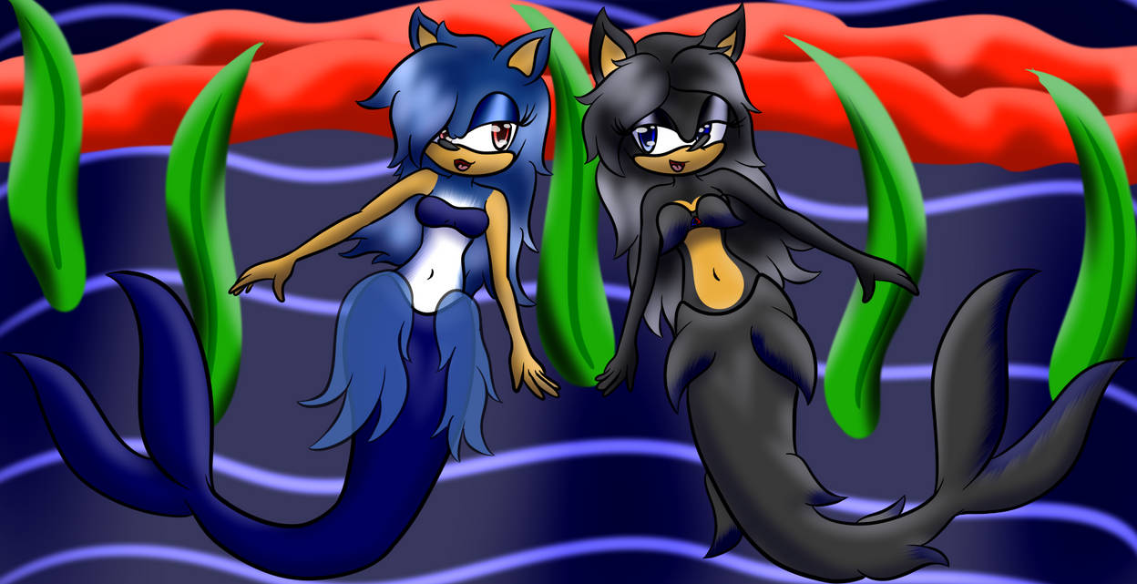 Merhog Base Sonic mermaid base by Debinshi on DeviantArt
